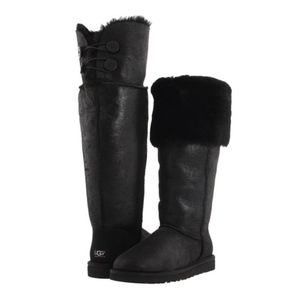 UGGS WOMEN'S OVER-THE-KNEE BAILEY BUTTON BOOTS